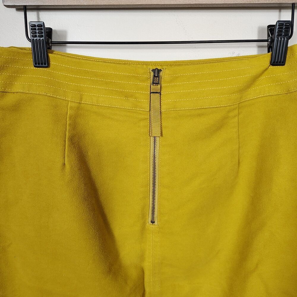 Boden A Line Mini Skirt Womens Size 12L Pocket Preppy Academia Workwear - Picture 5 of 10